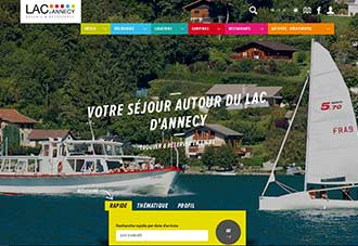 Hotels restaurant résidence hotelière camping Lac Annecy
